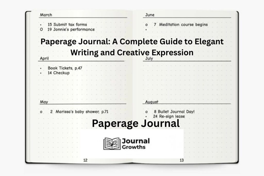Paperage Journal: A Complete Guide to Elegant Writing and Creative Expression